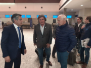 Llegó Lavagna a Mendoza: lo recibieron candidatos de Protectora